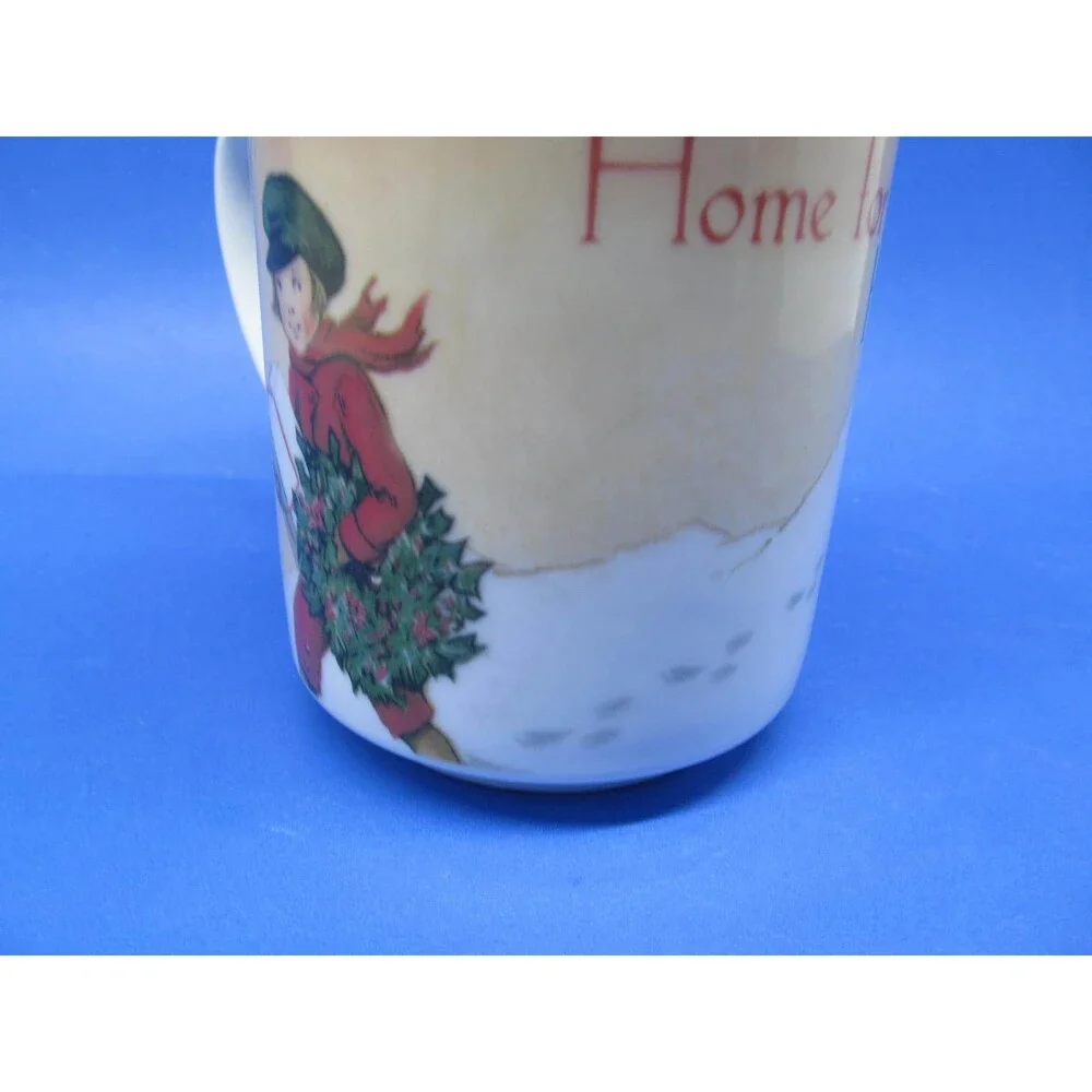 Pottery Barn Home For The Holidays Coffee Mug